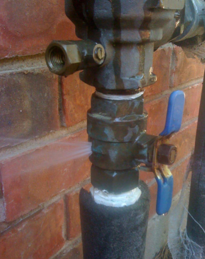 Sprinkler system winterization